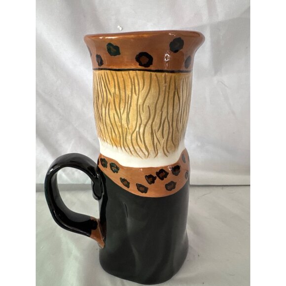 Susan Paley Ceramic Mug By Ganz Ganza Bella Casa Lucy Latte Jave Hand-Painted - Picture 3 of 6